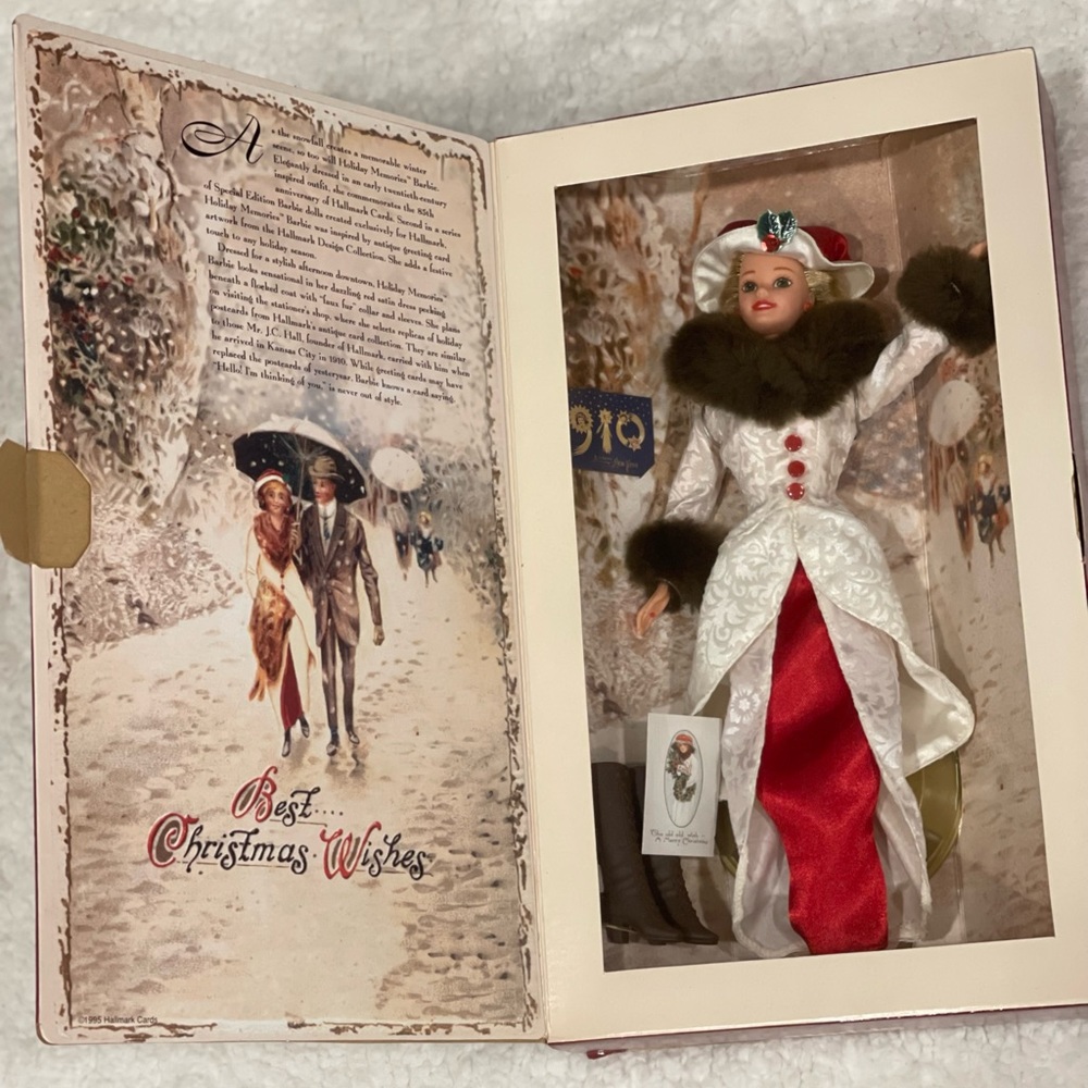 Holiday Memories Barbie, Hallmark Special Edition, 1995